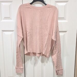 NEW Double Zero Waffle Knit Top